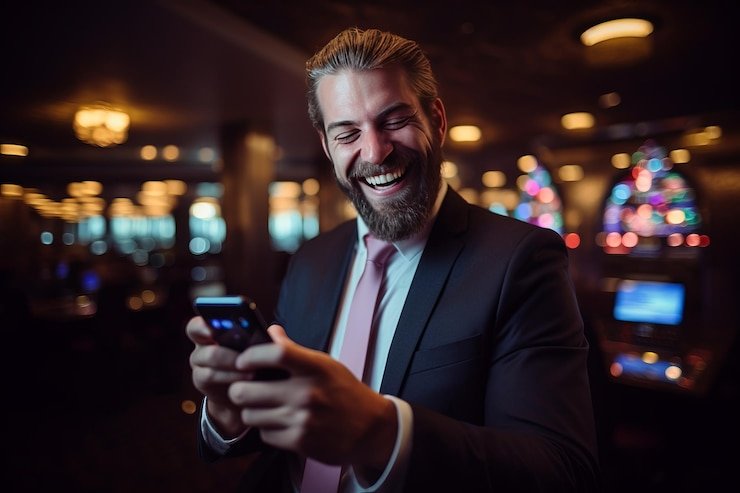 Pengguna Indonesia memainkan Kasino Langsung tar530 di smartphone dengan antarmuka mobile yang responsif